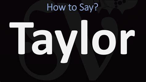 talyer meaning|how do you spell taylor.